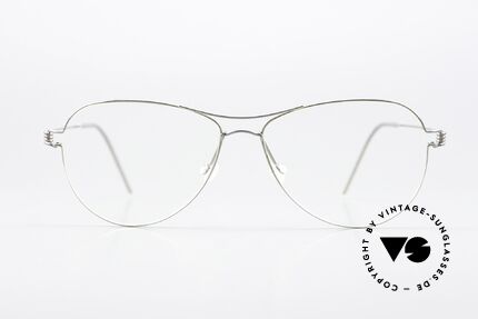 Lindberg Tilda Air Titan Rim Titanium Brille Unisex Silber, Modell Tilda in Größe 54-14, 135 für Damen & Herren, Passend für Herren und Damen