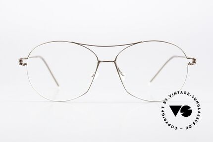 Lindberg Coco Air Titan Rim Titanium Fassung Für Damen, vielfach ausgezeichnet hinsichtlich Qualität und Design, Passend für Damen