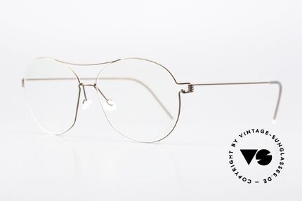Lindberg Coco Air Titan Rim Titanium Fassung Für Damen, so zeitlos, stilvoll und innovativ = Prädikat "VINTAGE", Passend für Damen