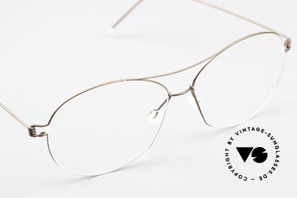 Lindberg Coco Air Titan Rim Titanium Fassung Für Damen, ungetragenes Designerstück + orig. Lindberg Magnet-Etui, Passend für Damen