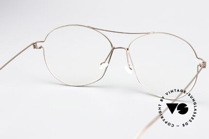 Lindberg Coco Air Titan Rim Titanium Fassung Für Damen, eleganter Rahmen ohne Schrauben, Nieten oder Lötungen, Passend für Damen