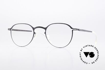 Mykita Gunnar Designer Pantobrille Unisex, Mykita Brille, Modell Gunnar, Gr. 46-22, Color 006, Passend für Herren und Damen