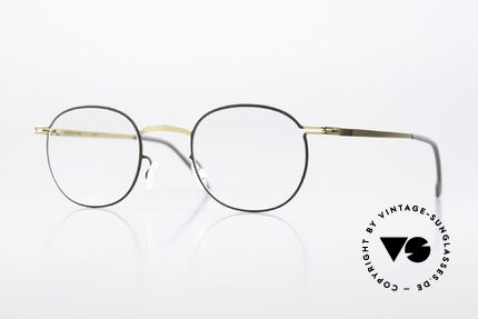 Mykita Einar Klassische Brille Gold Terra Details