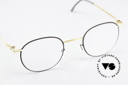 Mykita Einar Klassische Brille Gold Terra, ungetragenes Modell mit original Mykita Verpackung, Passend für Herren und Damen