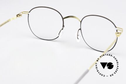 Mykita Einar Klassische Brille Gold Terra, die Fassung ist beliebig verglasbar (optisch / Sonne), Passend für Herren und Damen