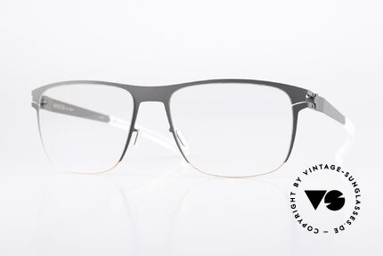 Mykita Edu Herrenbrille Basalt Neon Orange Details