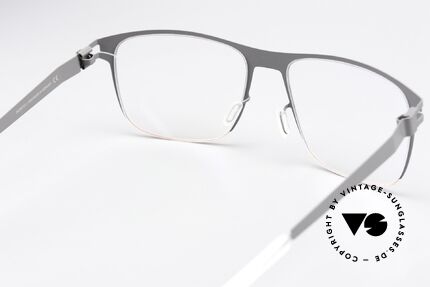 Mykita Edu Herrenbrille Basalt Neon Orange, die Fassung ist beliebig verglasbar (optisch / Sonne), Passend für Herren