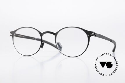 Mykita Isaac Pantobrille Schwarz Unisex Details