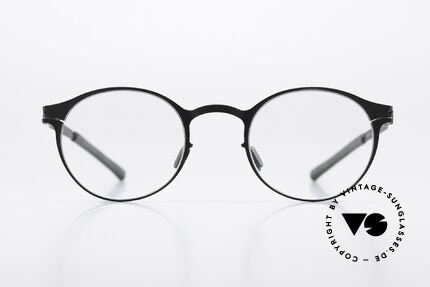 Mykita Isaac Pantobrille Schwarz Unisex, Panto-Fassung der NO1 Collection (2017 gefertigt), Passend für Herren und Damen