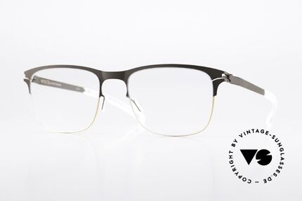 Mykita Desmond Eckige Brille In Gold Terra Details