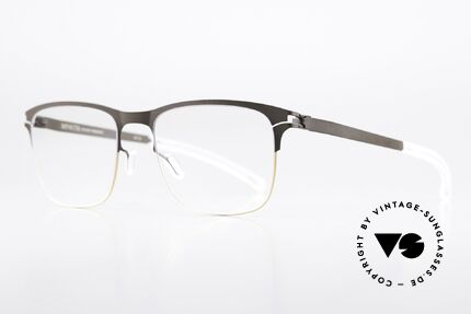 Mykita Desmond Eckige Brille In Gold Terra, Farbe "Gold/Terra" ist ein interessantes Herrenmodell, Passend für Herren