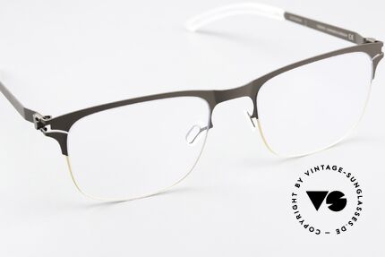 Mykita Desmond Eckige Brille In Gold Terra, ungetragenes Modell mit original Mykita Verpackung, Passend für Herren