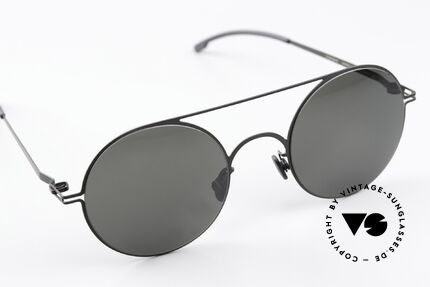 Mykita Touho Runde Sonnenbrille Schwarz, ungetragenes Modell mit original Mykita Verpackung, Passend für Herren und Damen