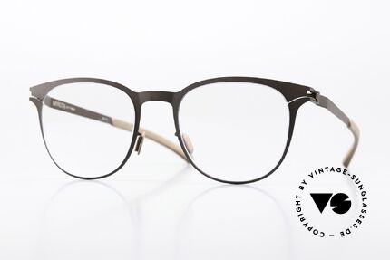 Mykita Dean Damen Pantobrille Dark Brown Details