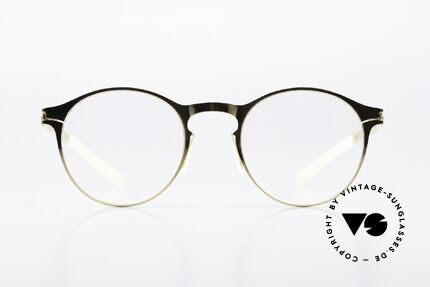 Mykita Lior Pantobrille Gold Glänzend, Panto-Fassung der NO1 Collection (2018 gefertigt), Passend für Herren und Damen
