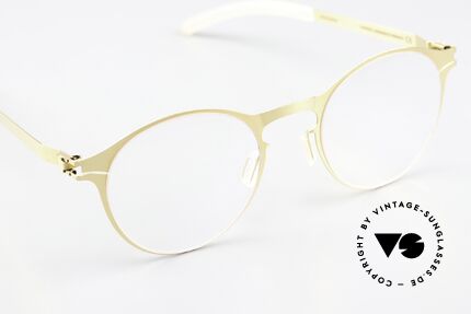 Mykita Lior Pantobrille Gold Glänzend, ungetragenes Modell mit original Mykita Verpackung, Passend für Herren und Damen
