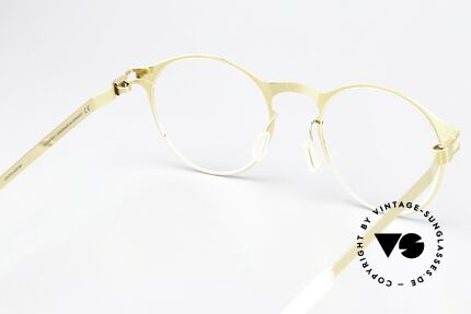 Mykita Lior Pantobrille Gold Glänzend, die Fassung ist beliebig verglasbar (optisch / Sonne), Passend für Herren und Damen