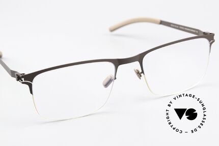 Mykita Vincent Herrenbrille Gold Dunkelbraun, ungetragenes Modell mit original Mykita Verpackung, Passend für Herren