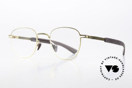 Mykita Mylon Basil Mylon Hybrid Pantobrille, 'made in Germany' Designer-Brille für Kenner, Passend für Herren und Damen