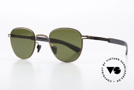 Mykita Mylon Basil Panto Sonnenbrille Von 2018, 'made in Germany' Designer-Brille für Kenner, Passend für Herren und Damen