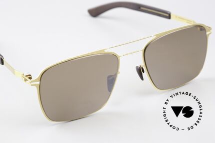 Mykita Mylon Flax Leicht Verspiegelte Gläser, ungetragenes vintage Modell aus dem Jahre 2016, Passend für Herren