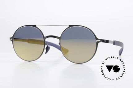 Mykita Mylon Lupine Sonnenbrille Verspiegelt Rund Details