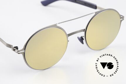Mykita Mylon Lupine Sonnenbrille Verspiegelt Rund, Brillenliebhaber wissen um das Mylon Konzept, Passend für Herren und Damen