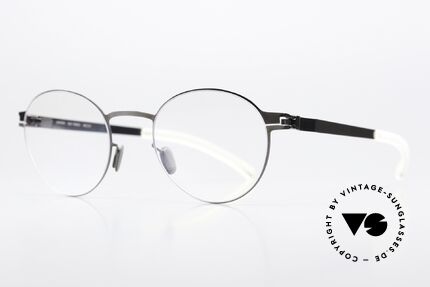 Mykita Peach Pantobrille Shiny Graphite, col 232 "Shiny Graphite", Damenbrille & Herrenbrille, Passend für Herren und Damen