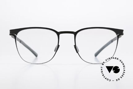 Mykita Thabani Eckige Brille Schwarz Unisex, eckige Brille der Decades-Kollektion; 2019 gefertigt, Passend für Herren und Damen