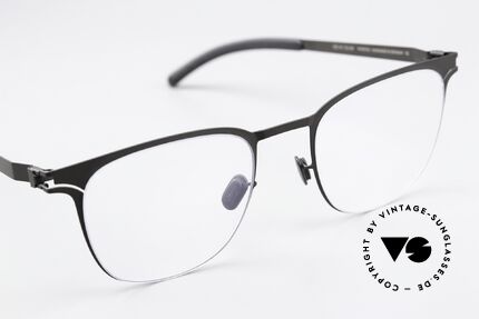 Mykita Thabani Eckige Brille Schwarz Unisex, ungetragenes Modell mit original Mykita Verpackung, Passend für Herren und Damen