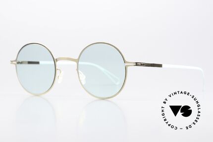 Mykita Brenda Bernhard Willhelm Design, minimalistisch-runde Sonnenbrille; Damen & Herren, Passend für Herren und Damen