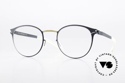 Mykita Giorgio Panto Damenbrille Gold Indigo Details