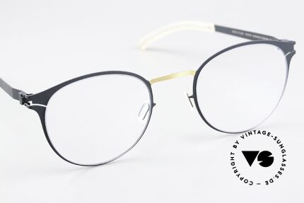 Mykita Giorgio Panto Damenbrille Gold Indigo, ungetragenes Modell mit original Mykita Verpackung, Passend für Damen