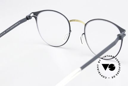 Mykita Giorgio Panto Damenbrille Gold Indigo, die Fassung ist beliebig verglasbar (optisch / Sonne), Passend für Damen