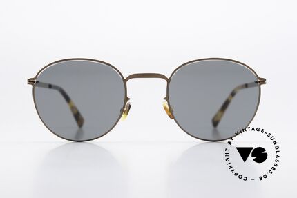 Mykita Jonte Sonnenbrille Panto Kupfer, klassische Pantoform, Lite-Kollektion von 2018-2019, Passend für Herren und Damen