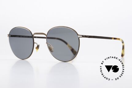 Mykita Jonte Sonnenbrille Panto Kupfer, Color Code 252 = Shiny Copper; unisex Sonnenbrille, Passend für Herren und Damen