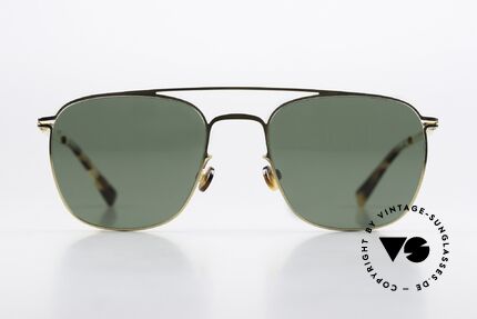 Mykita Torge Klassische Sonnenbrille Gold, klassische Sonnenbrille LITE-Serie (von 2017 - 2018), Passend für Herren und Damen