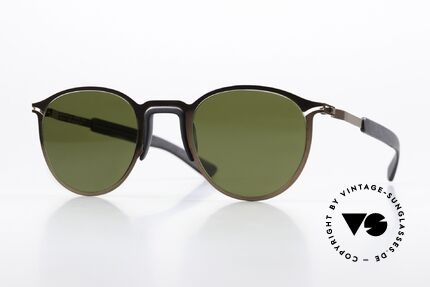 Mykita Mylon Tulip Copper Pitch Black Hollygreen Details