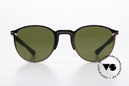 Mykita Mylon Tulip Copper Pitch Black Hollygreen, Gr. 50-24, col 247 (Shiny Copper/Pitch Black), Passend für Herren und Damen