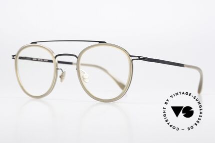 Mykita Olli Designerbrille Damen Herren, eleganter Color Code 943 = Shiny Graphite / Taupe, Passend für Herren und Damen