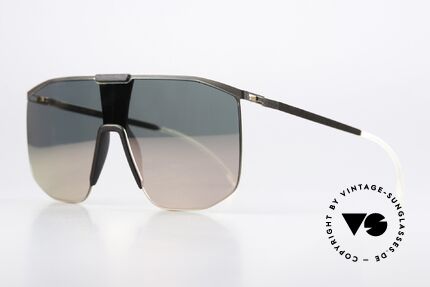 Mykita Mylon Yarrow Panorama Sonnenbrille Shield, 'made in Germany' Designer-Brille für Kenner, Passend für Herren und Damen