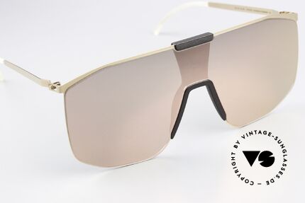 Mykita Mylon Yarrow Panorama Sonnenbrille Shield, ungetragenes Modell mit original MYKITA Etui, Passend für Herren und Damen
