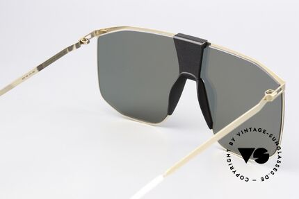 Mykita Mylon Yarrow Panorama Sonnenbrille Shield, leichte und komfortable Sonnenbrille von 2017, Passend für Herren und Damen