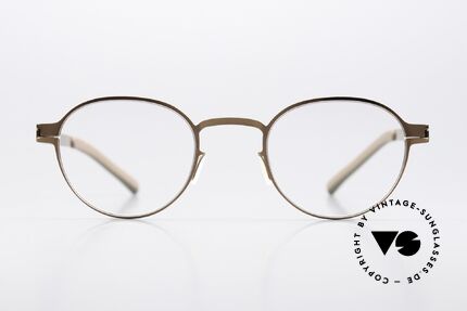 Mykita Heiko Pantobrille Unisex Copper, Panto-Fassung der NO1 Collection (2018 gefertigt), Passend für Herren und Damen