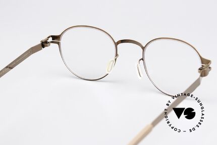 Mykita Heiko Pantobrille Unisex Copper, die Fassung ist beliebig verglasbar (optisch / Sonne), Passend für Herren und Damen