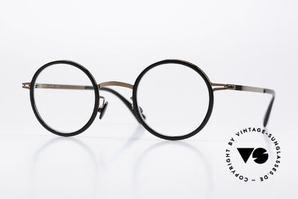 Mykita Eetu Panto Rund Kupfer Schwarz Details