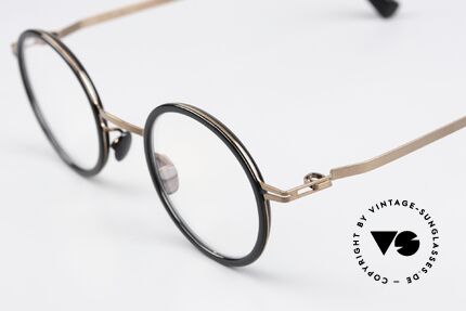 Mykita Eetu Panto Rund Kupfer Schwarz, wohlbekannte Spitzenqualität; handmade in Germany, Passend für Herren und Damen