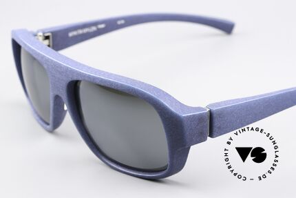 Mykita Mylon Titan Leicht Verspiegelte Gläser, Brillenliebhaber wissen um das Mylon Konzept, Passend für Herren