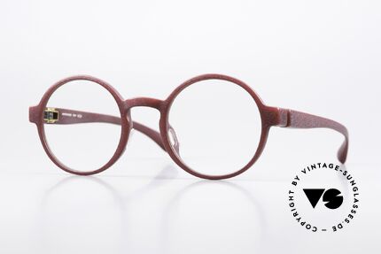 Mykita Mylon Yoshy Runde Brille Weibliche Farbe Details