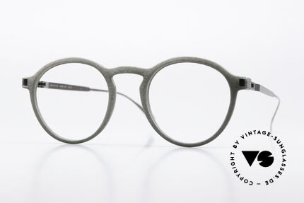 Mykita Mylon Acai Runde Pantobrille Storm Grey Details